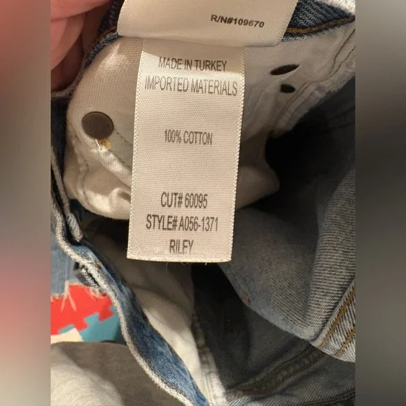 AGOLDE Riley High Rise Straight Crop Size 26 in Frequency - Picture 8 of 8